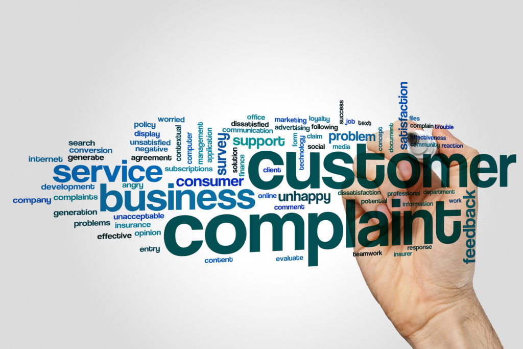 customer complaint